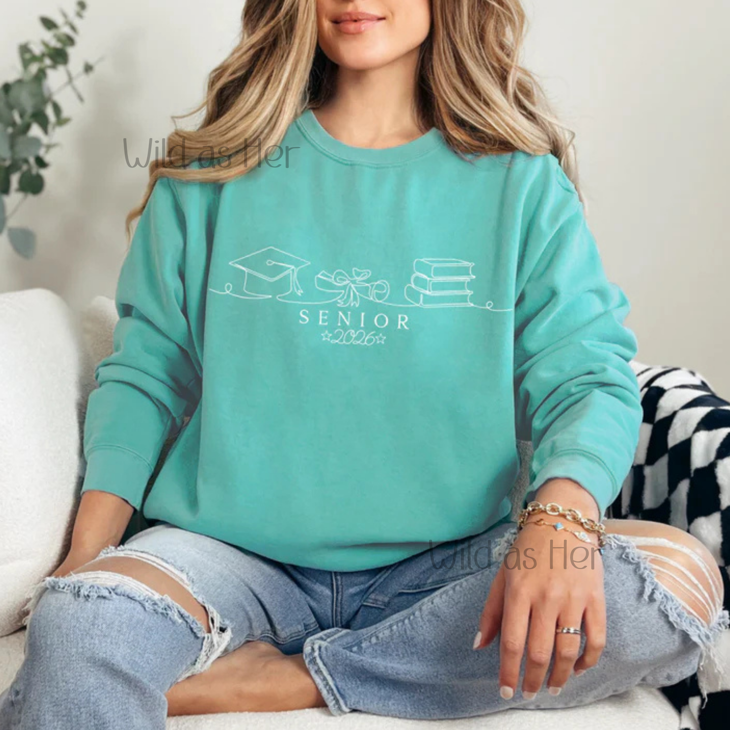 Senior 2026 White