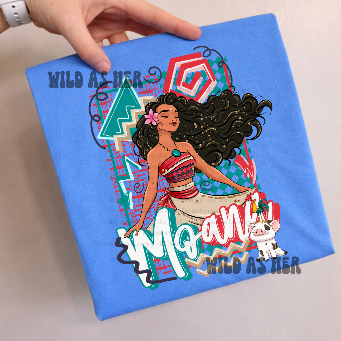 Retro Princess - Moana