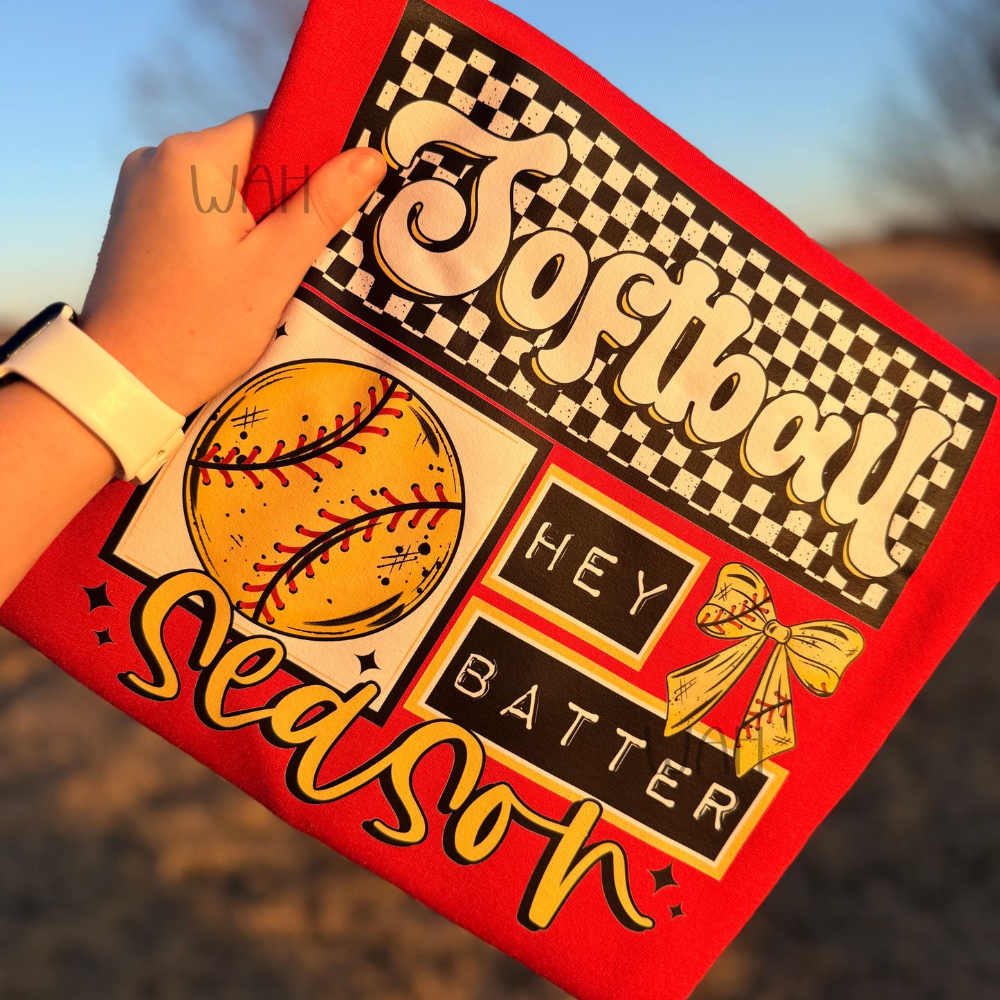 Softball Season Hey Batter
