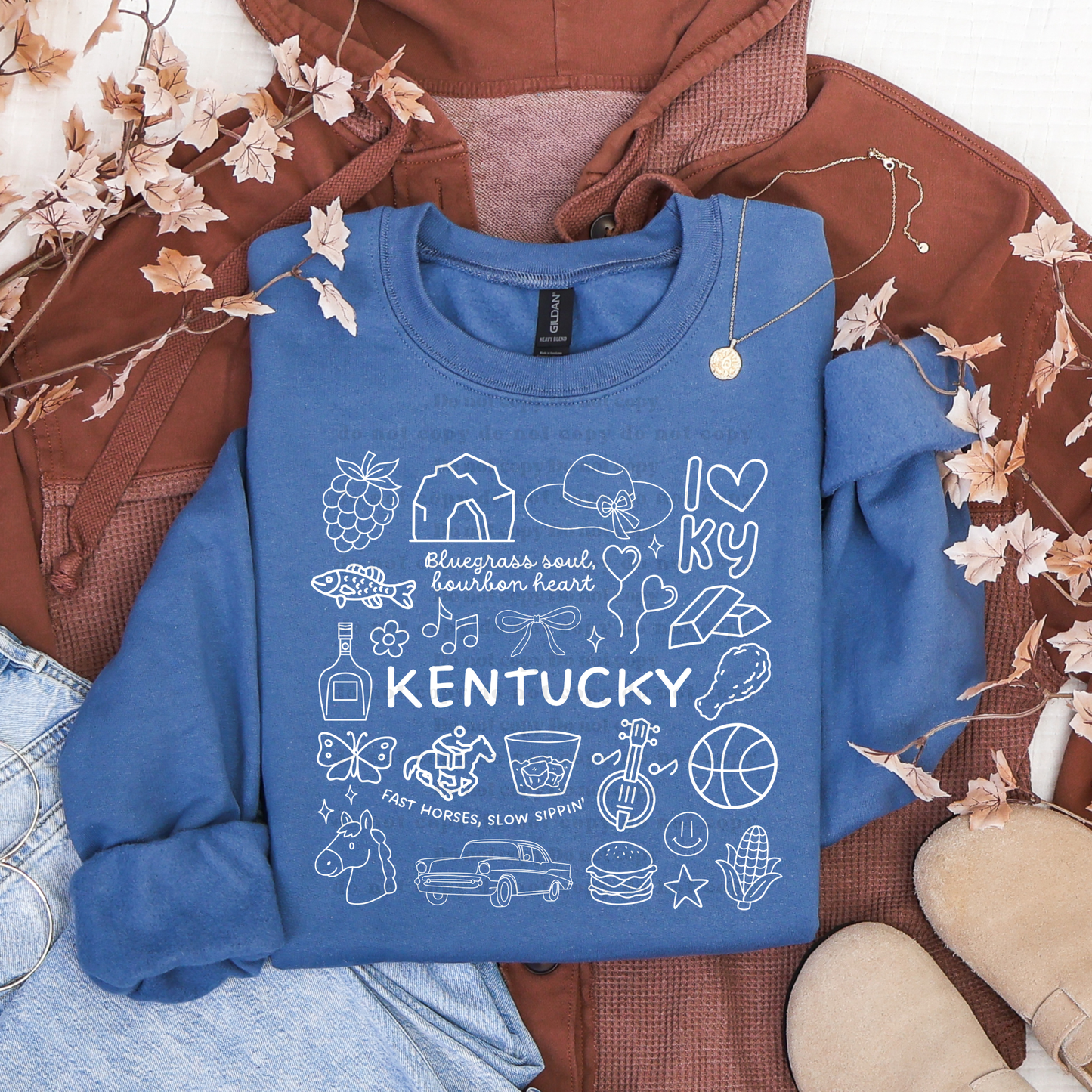 Kentucky (white outline)