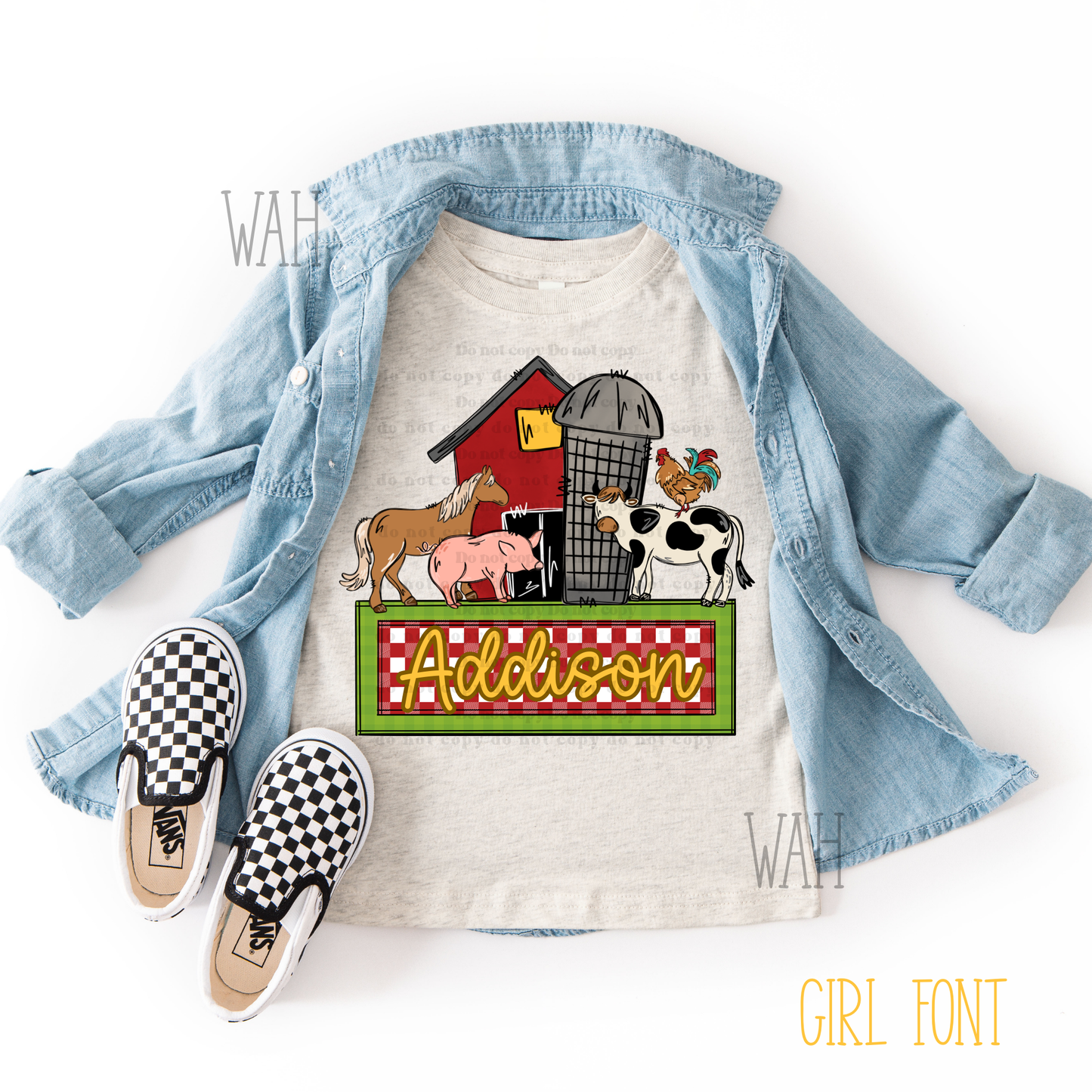 Barn Name Plate - Girl