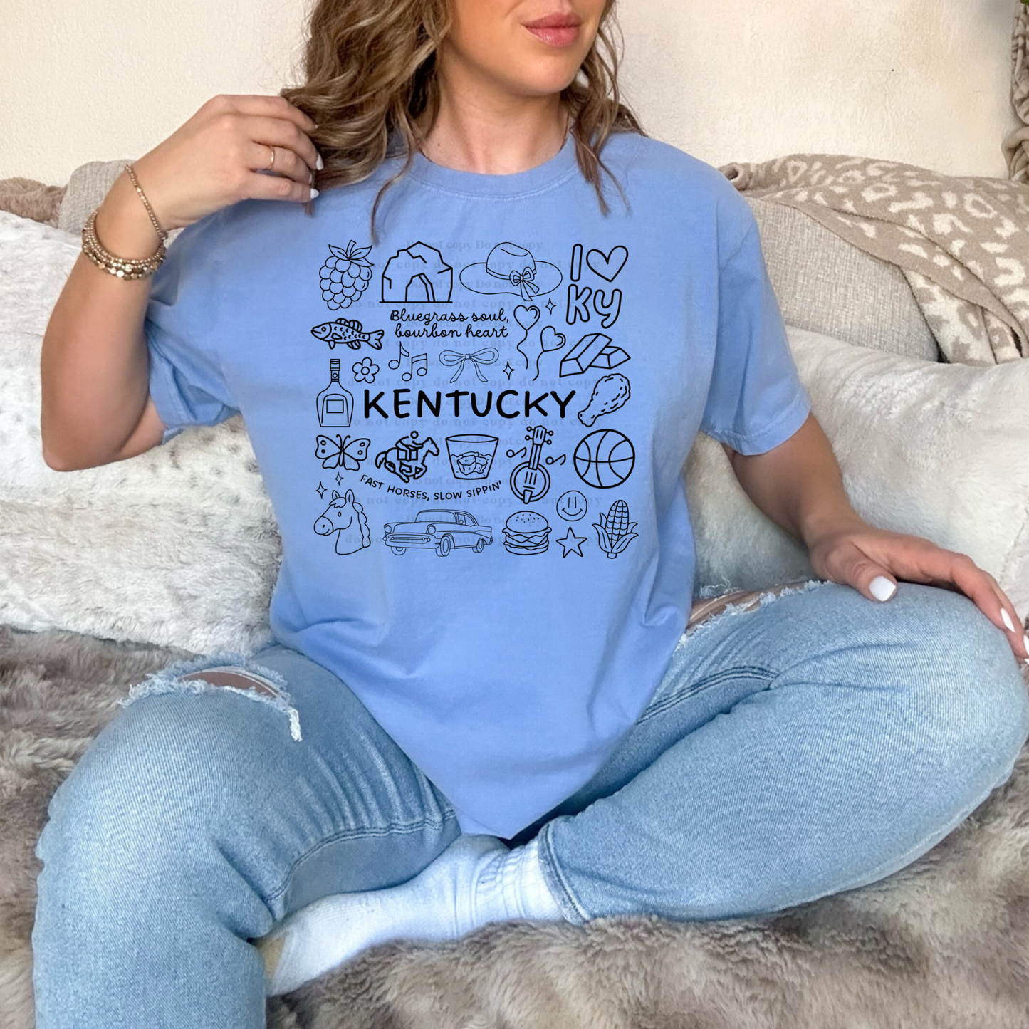 Kentucky (black outline)