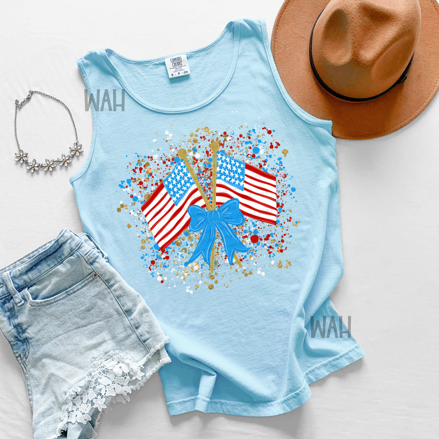 Splatter flags