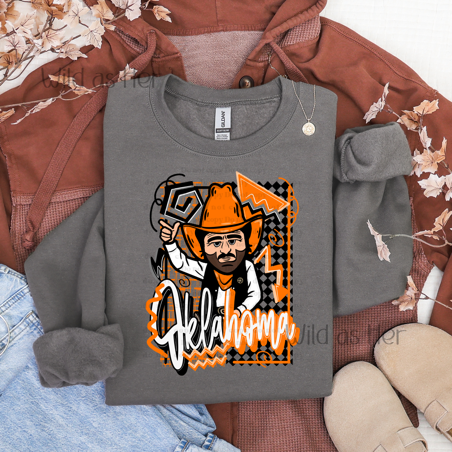 Retro Mascots - Oklahoma