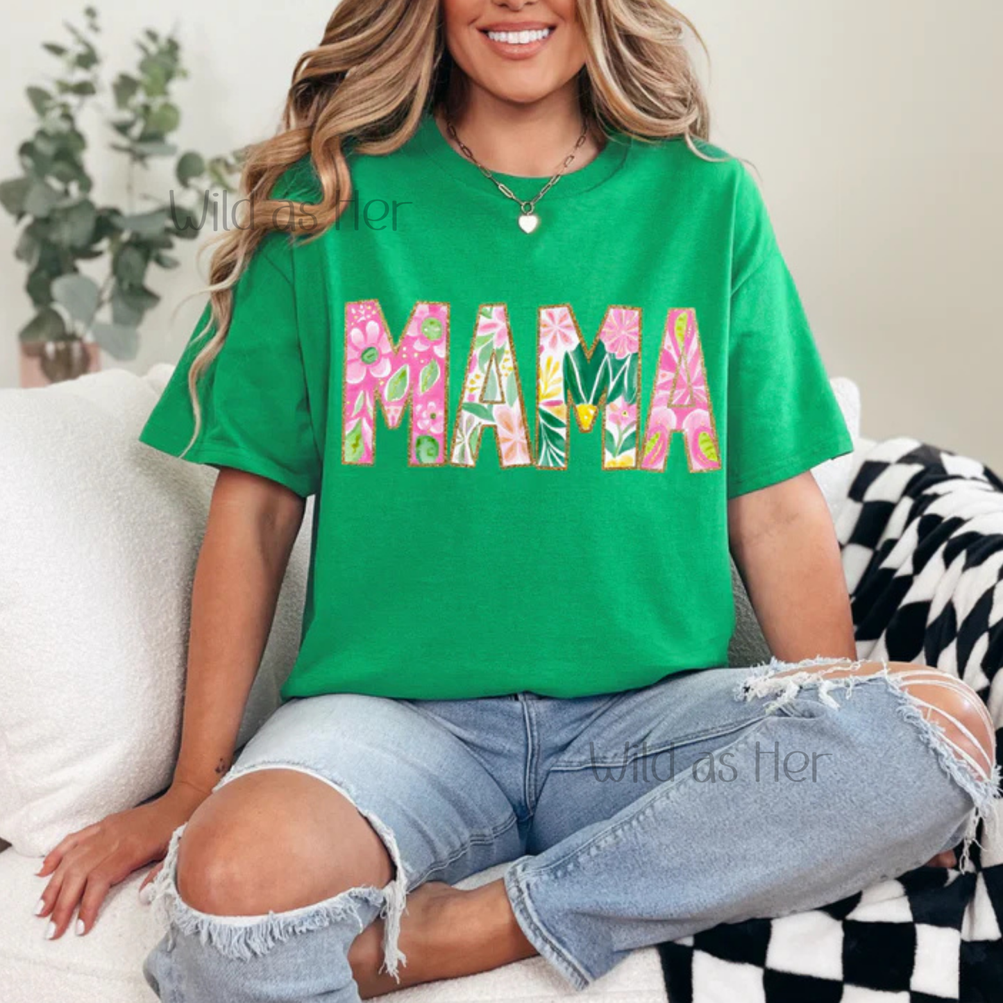 Pink Floral Mama