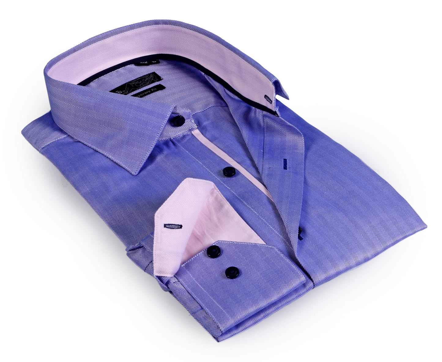 Button-Up Shirt // - Contemporary Fit - contrast trimming - final sale