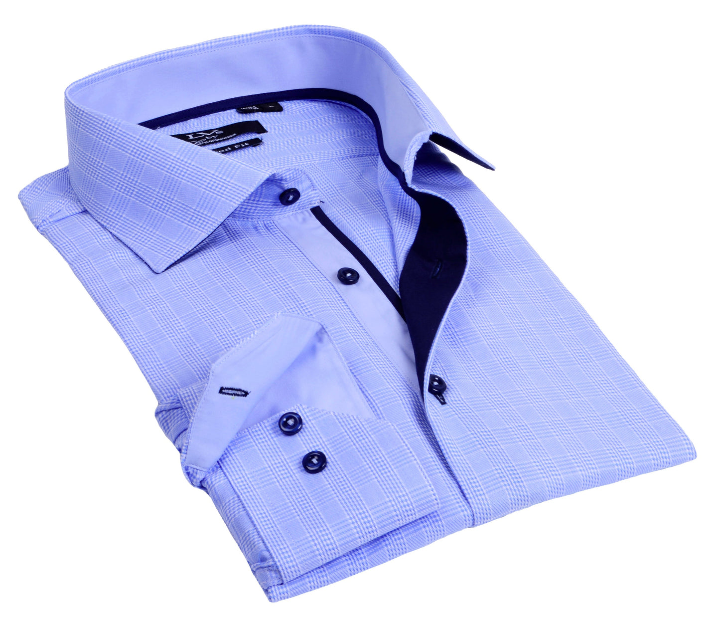 Button-Up Shirt // - Tailored Fit - contrast trimming - final sale