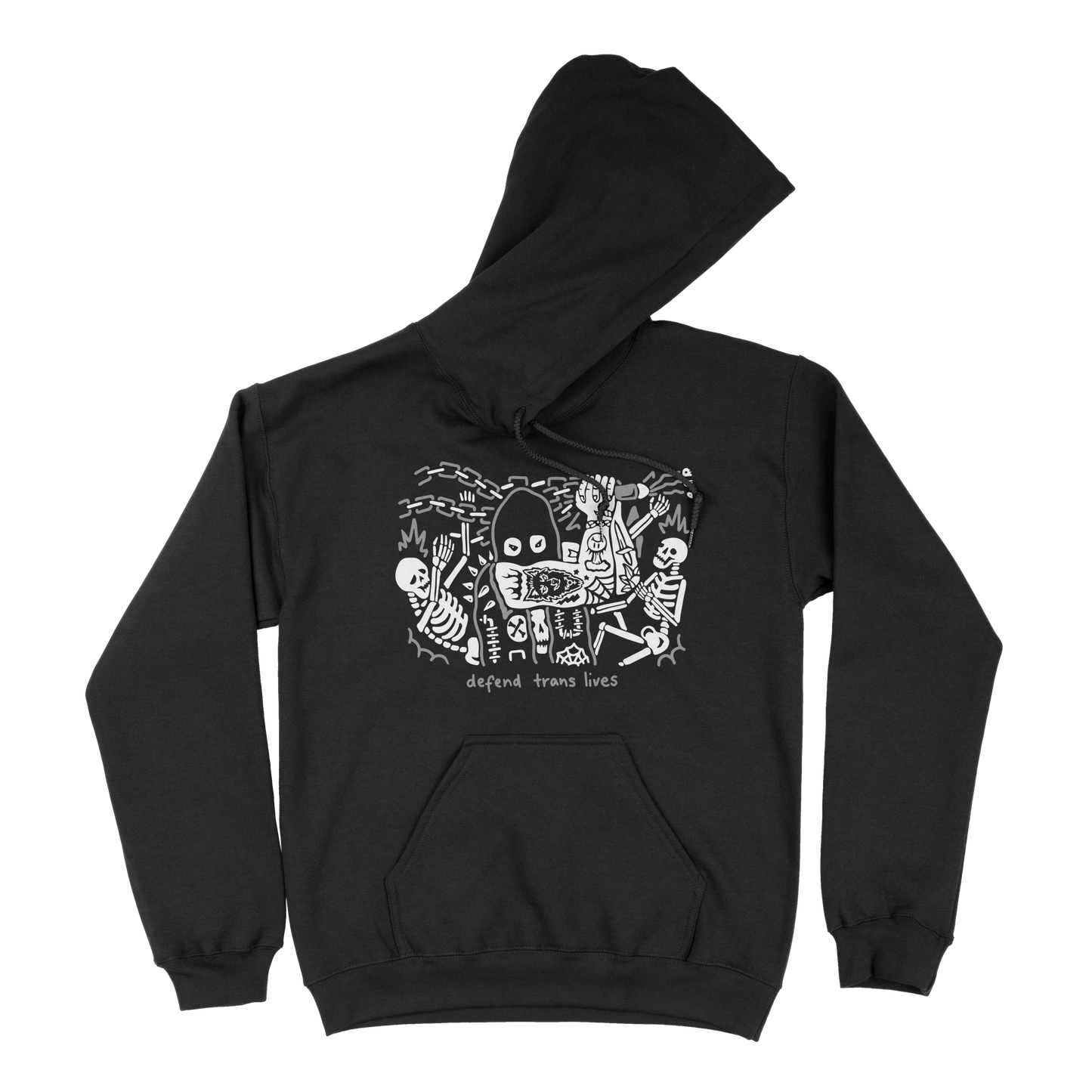 Defend Trans Lives Hoodie