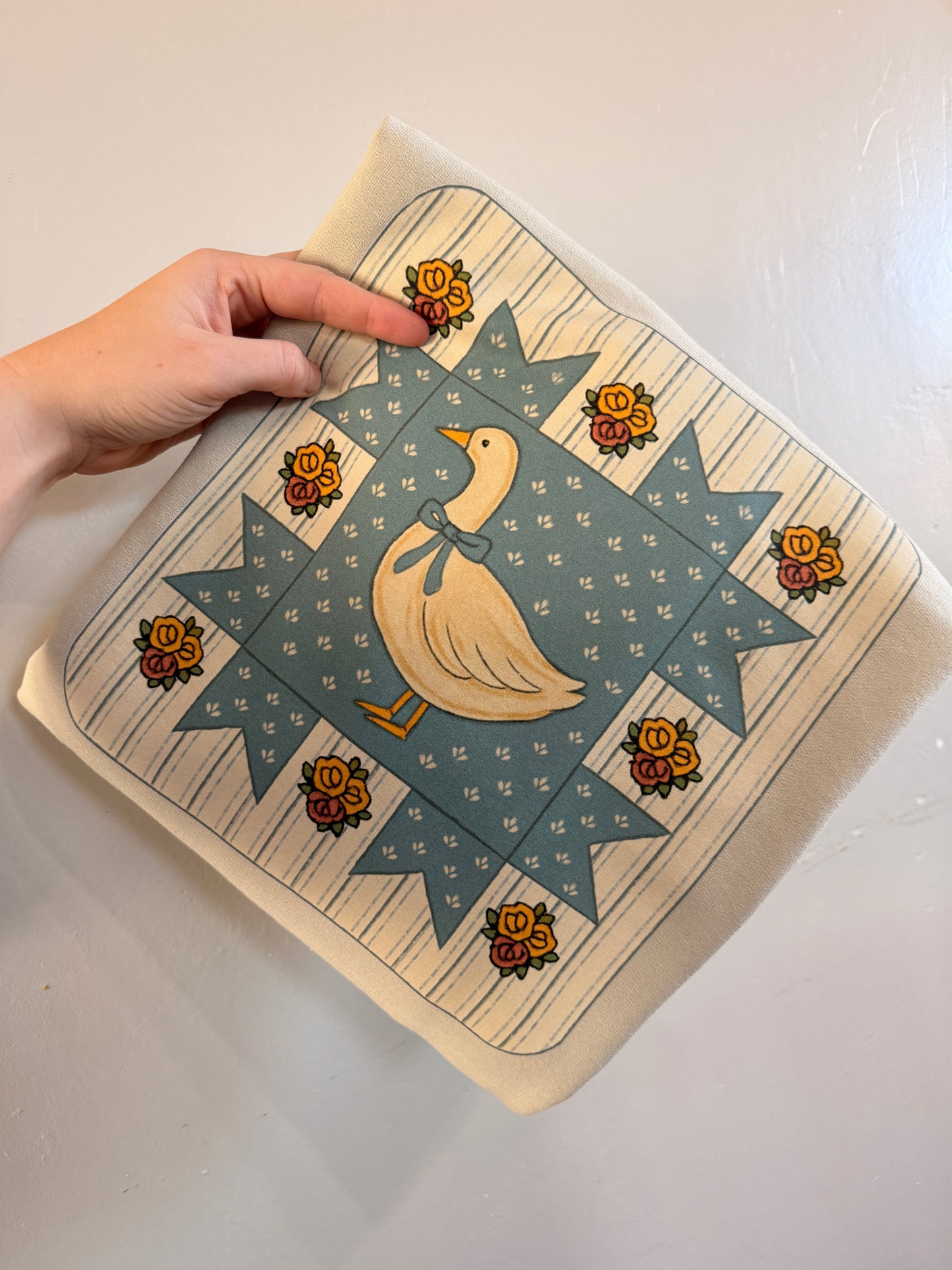 Goose Quilt Patch