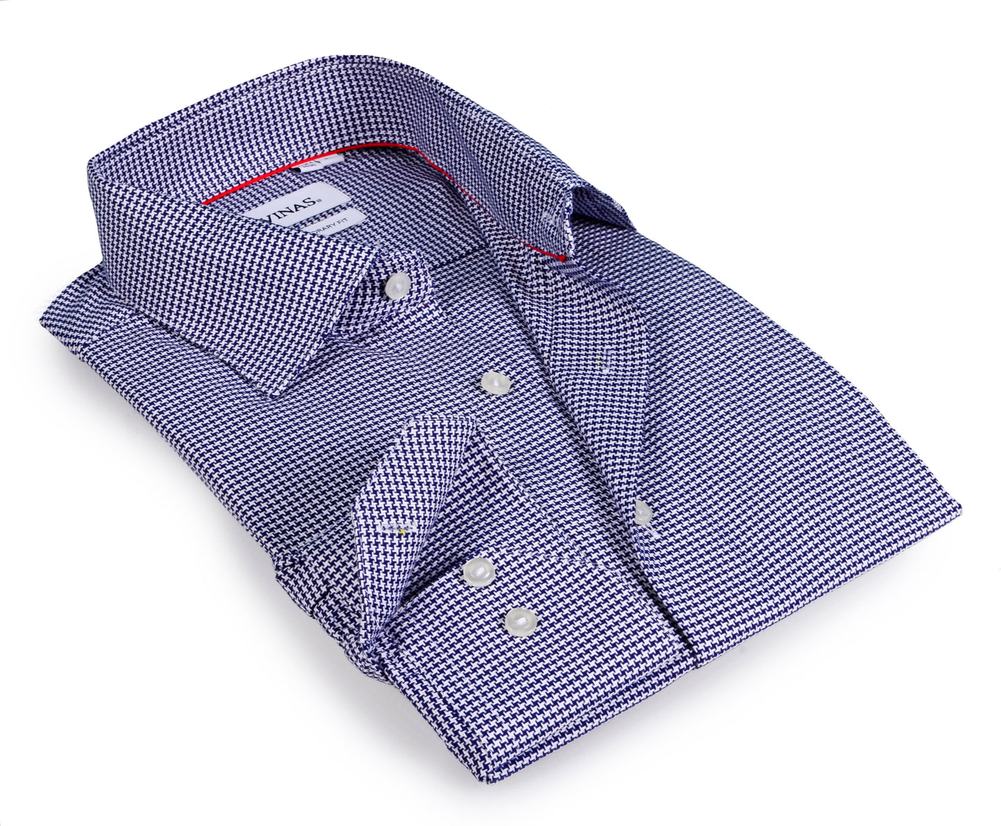 Shirt // Contemporary Fit - contrast trimming- Final Sale