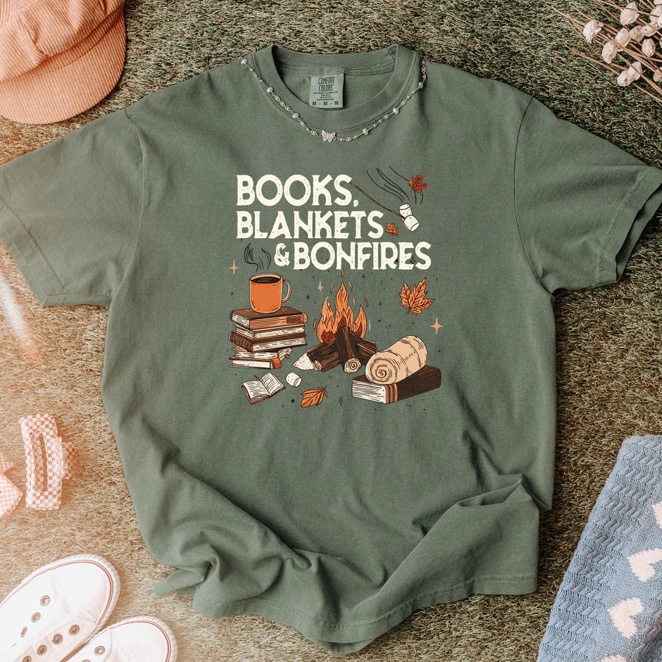 Books, Blankets, & Bonfires