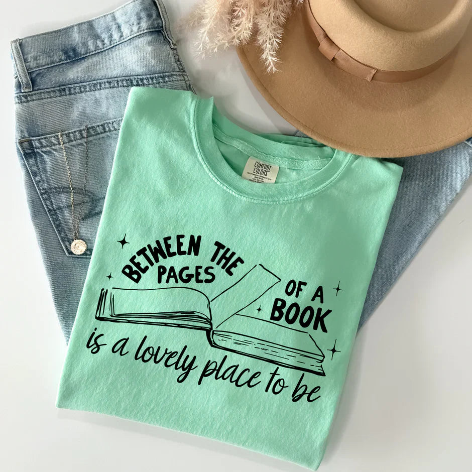 Between the pages is a lovely place to be