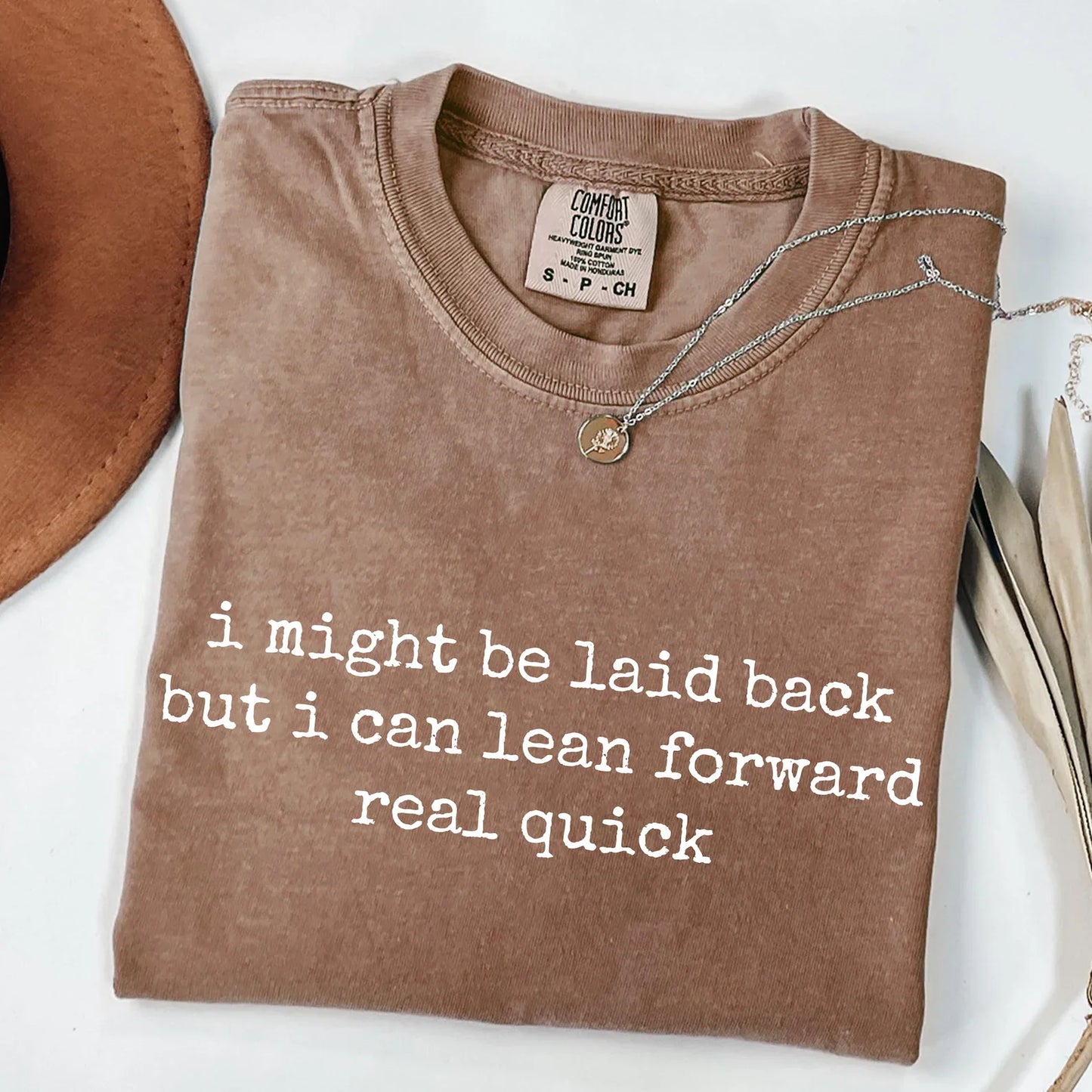 I may be laid back - simple typewrite font