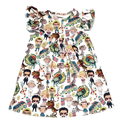 Dino Park Milk Silk Flutter