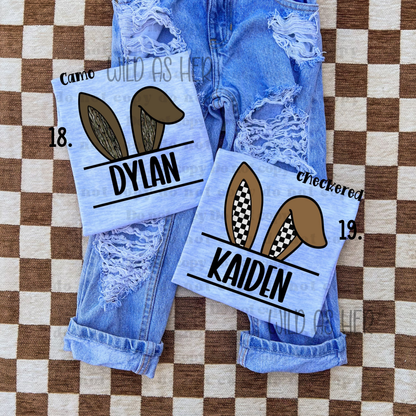 Easter Customs (29 design options!)