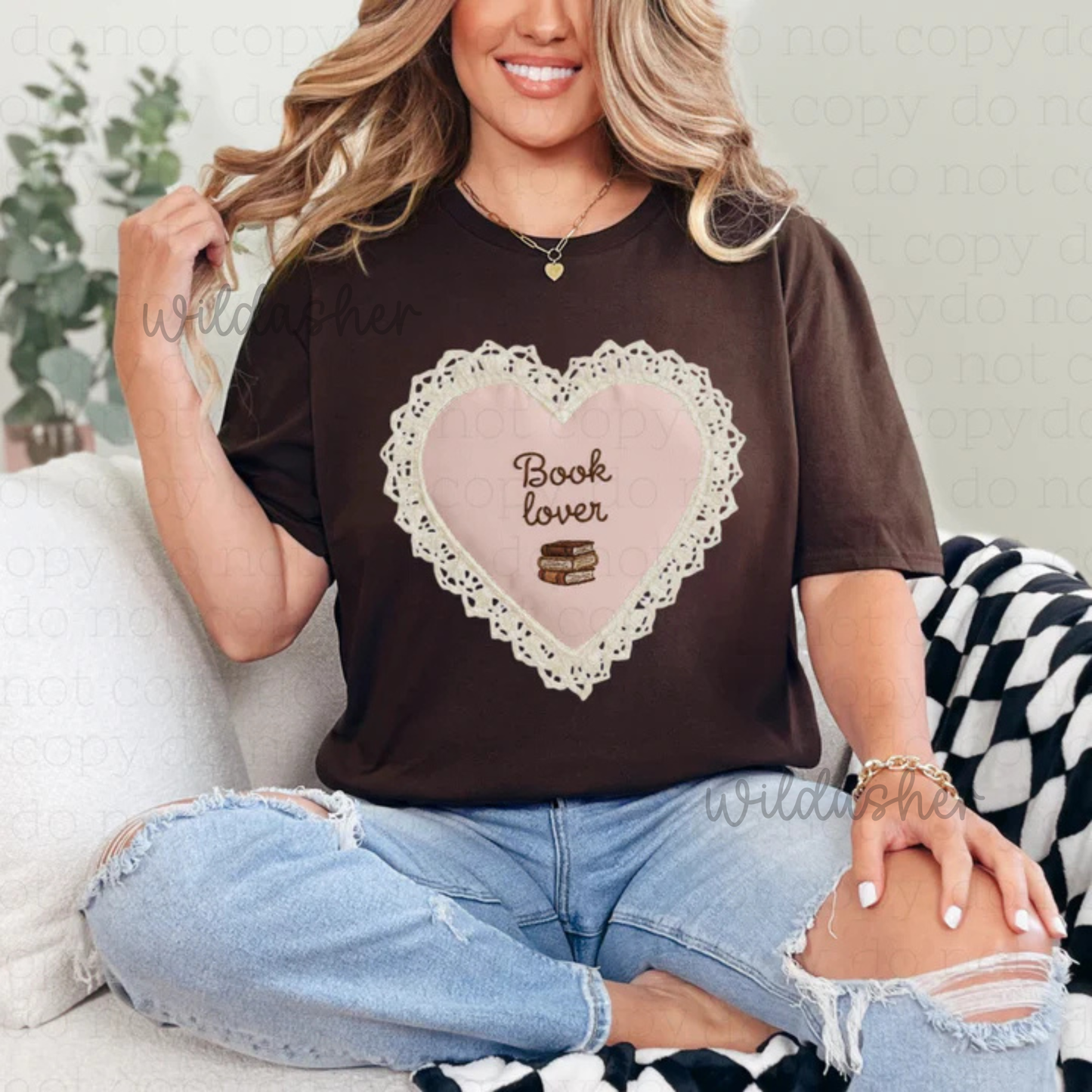 Book Lover Lace Patch