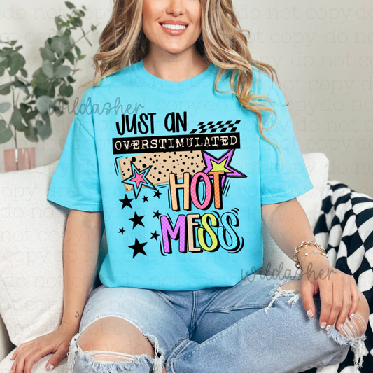 Just an overstimulated hot mess