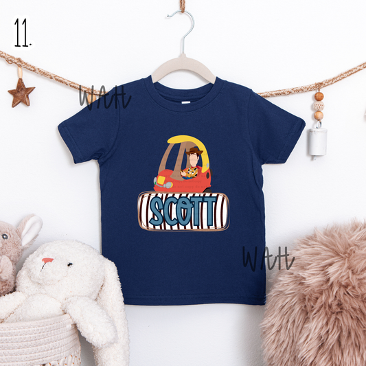 Woody Name Plate #11