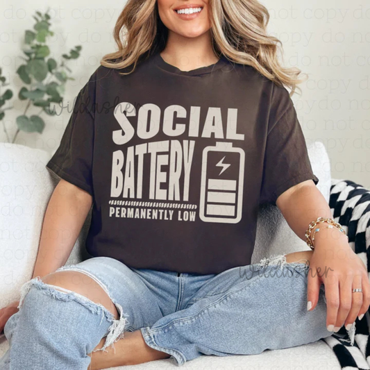 Social Battery Permanently Low