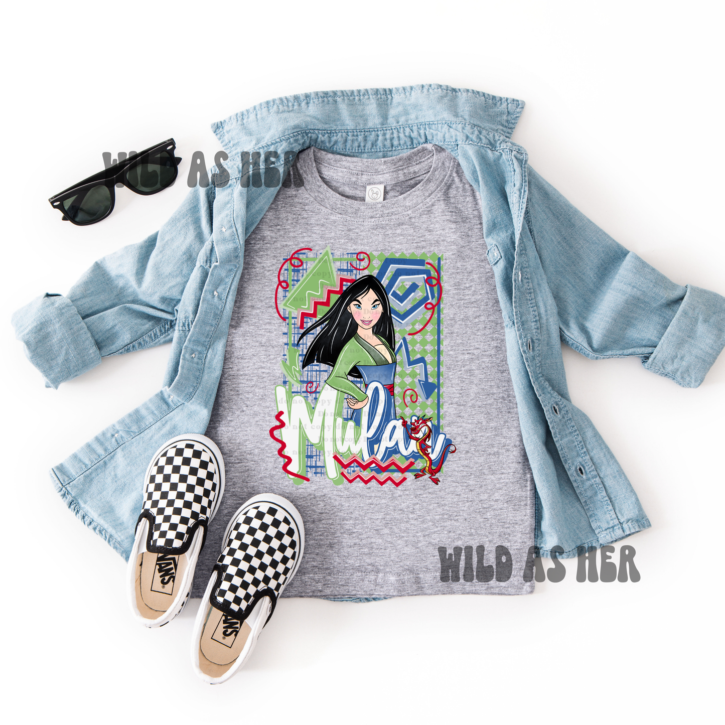 Retro Princess - Mulan