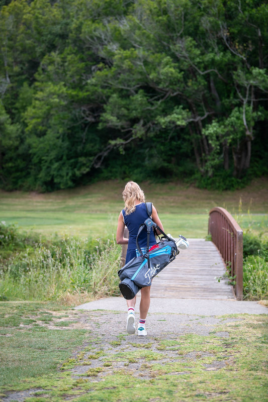 AGGIE BLUE PLAID DRESS