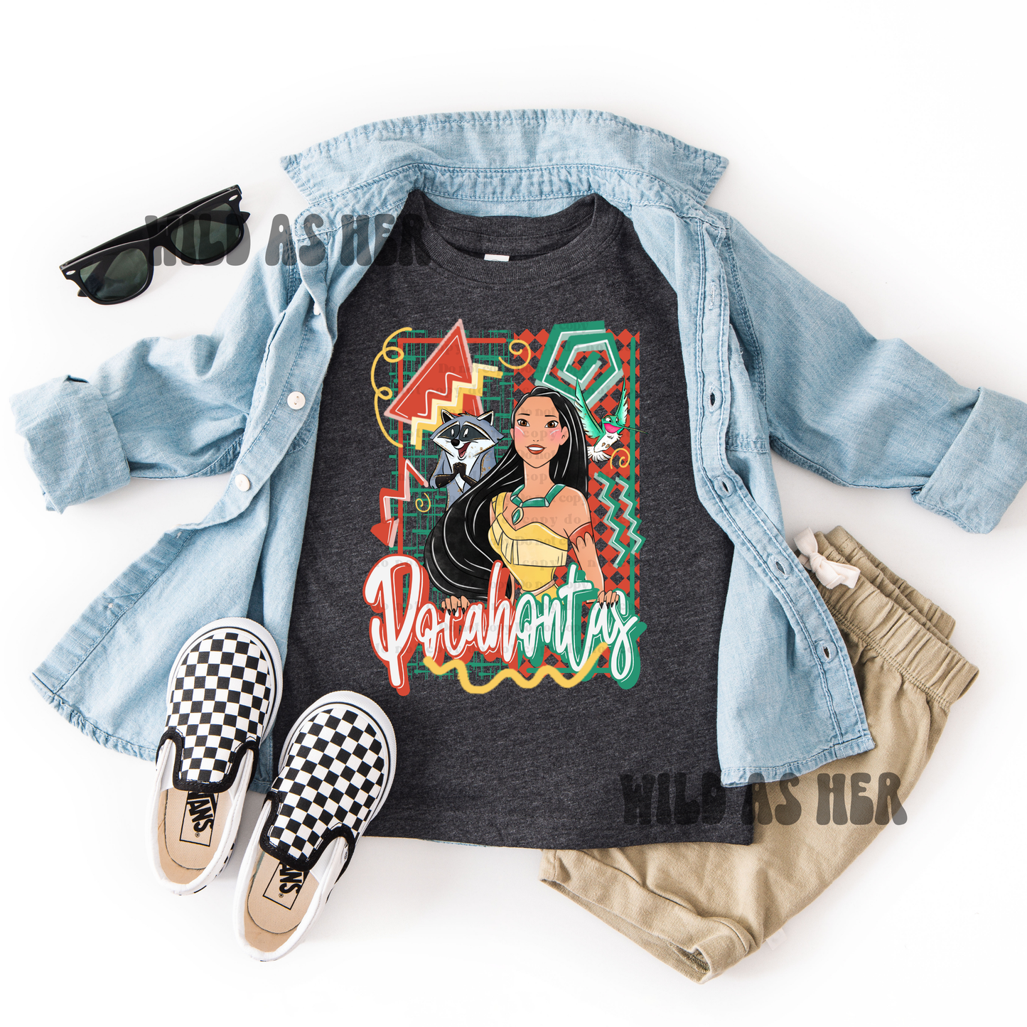Retro Princess - Pocahontas