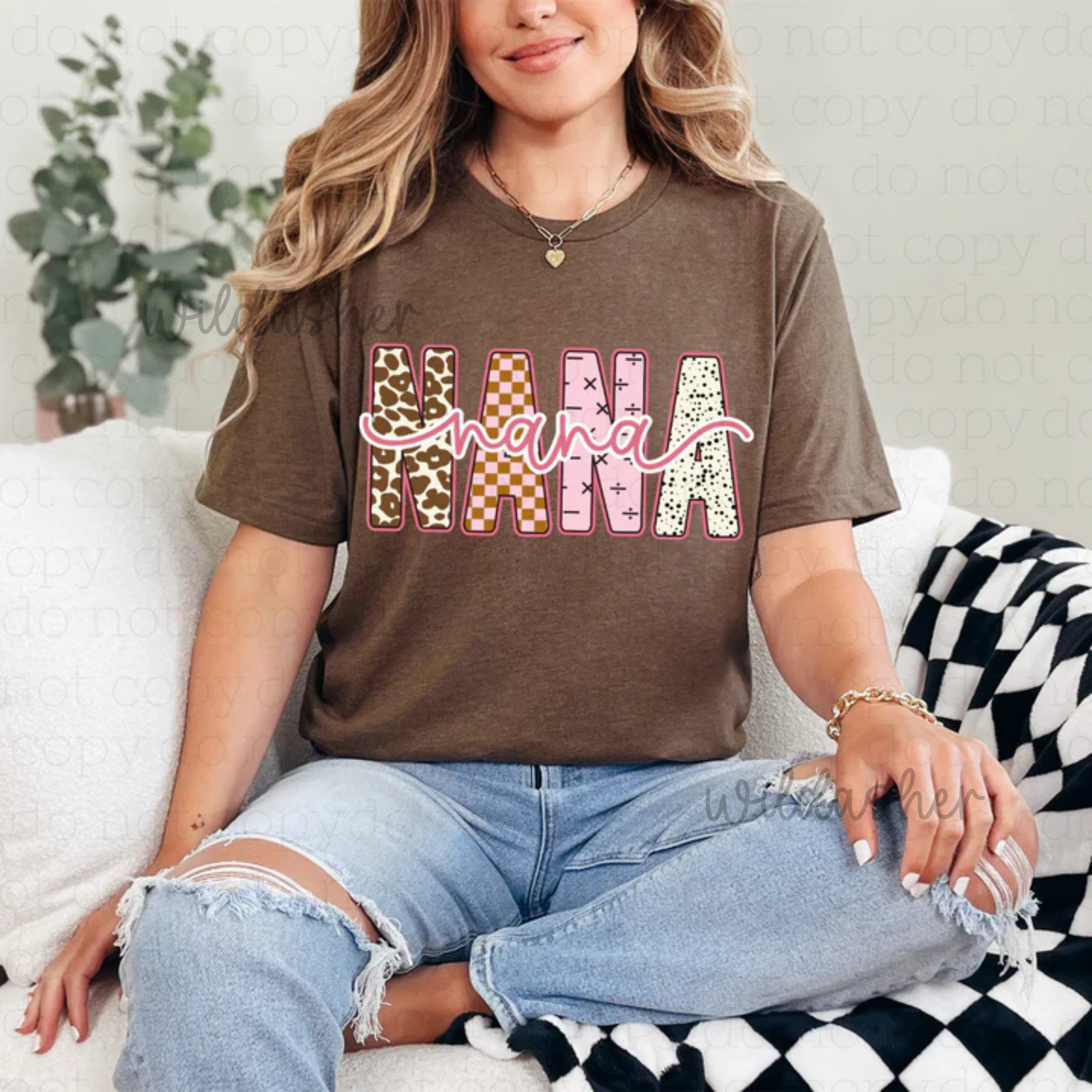NANA Leopard, Checks Multiprint