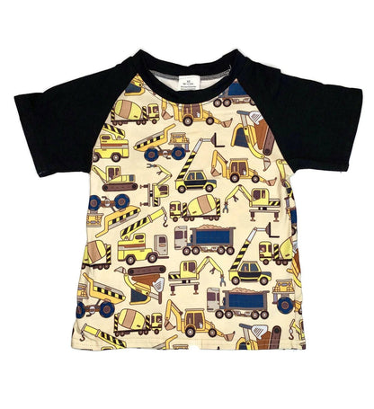 Construction Milk Silk Raglan