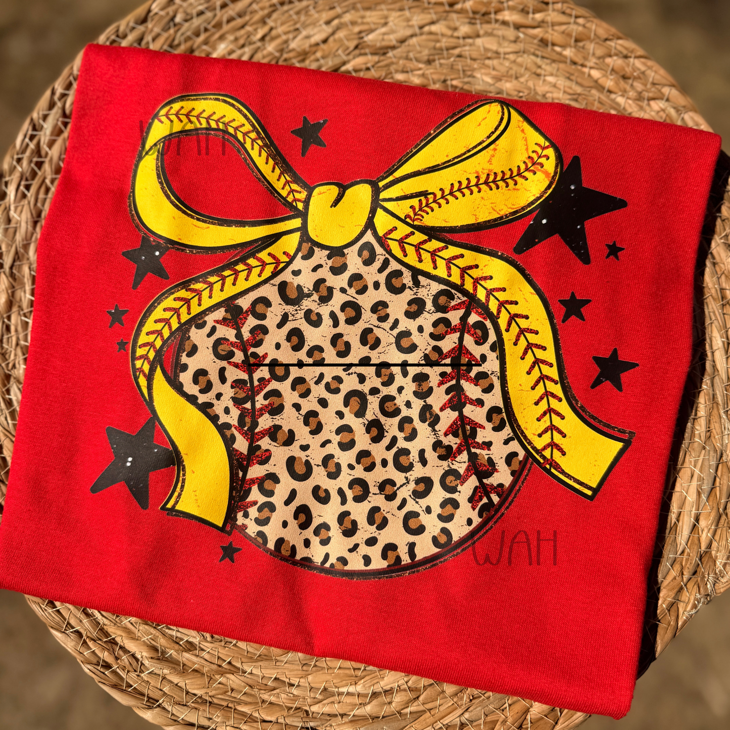 Leopard Softball Bow