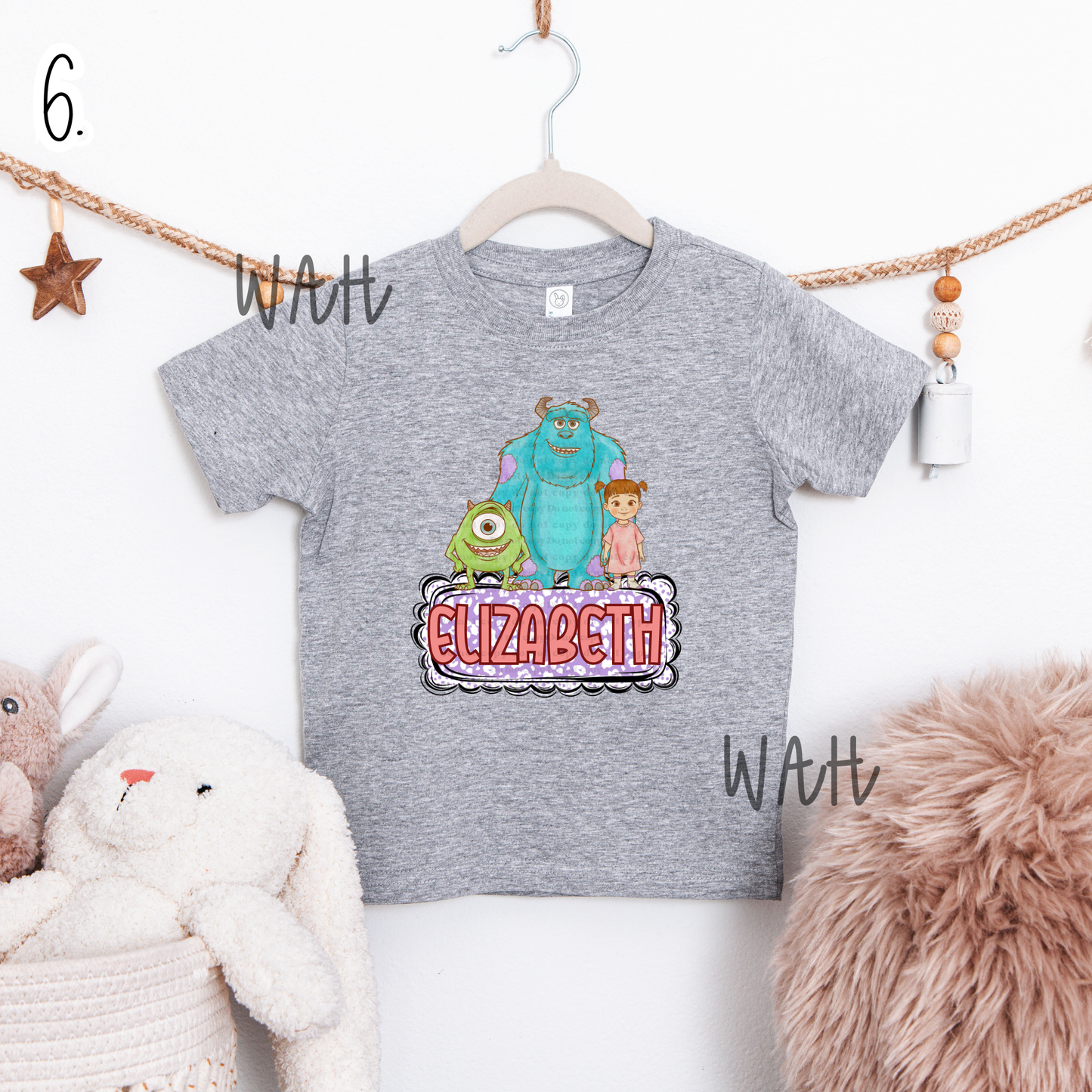 Monsters Name Plate #6