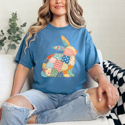 Spring Patchwork Bunny