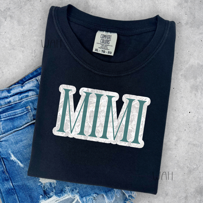 Camo Names - Grey/blue