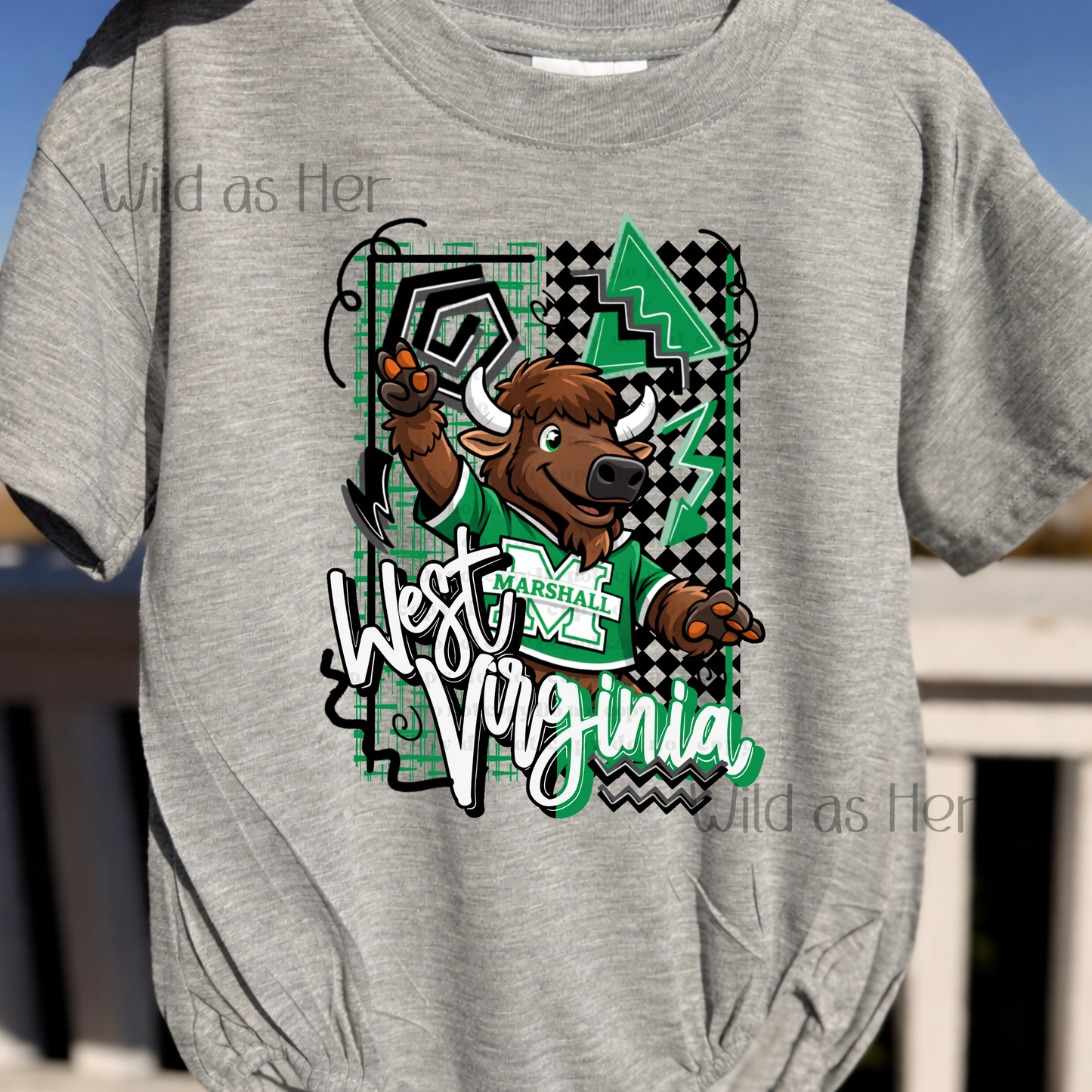 Retro Mascots - West Virginia
