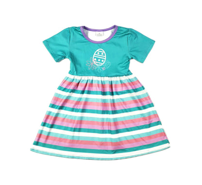 Eggcelent Short Sleeve Milk Silk Dress