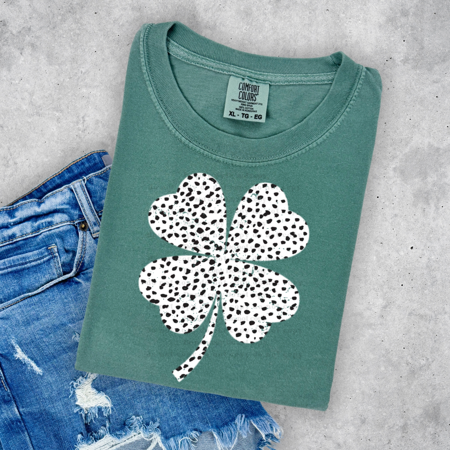 Dalmatian Spot Clover