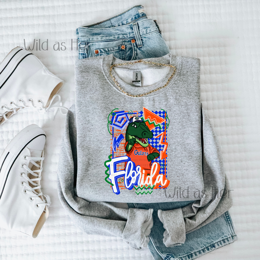 Retro Mascots - Flordia Gators