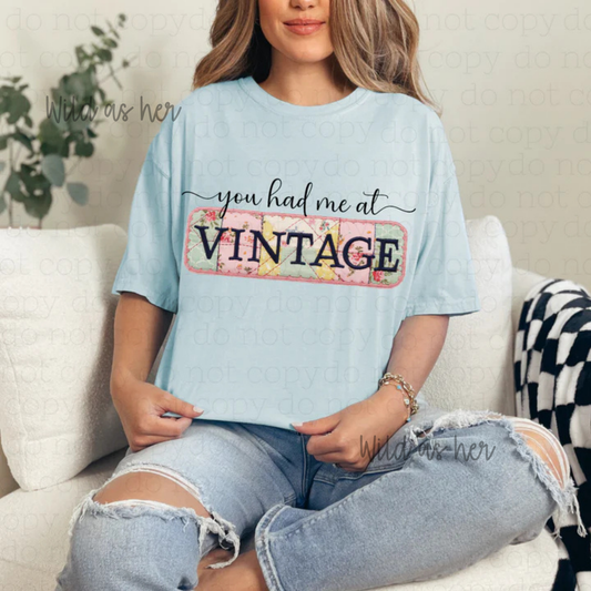 Had me at Vintage