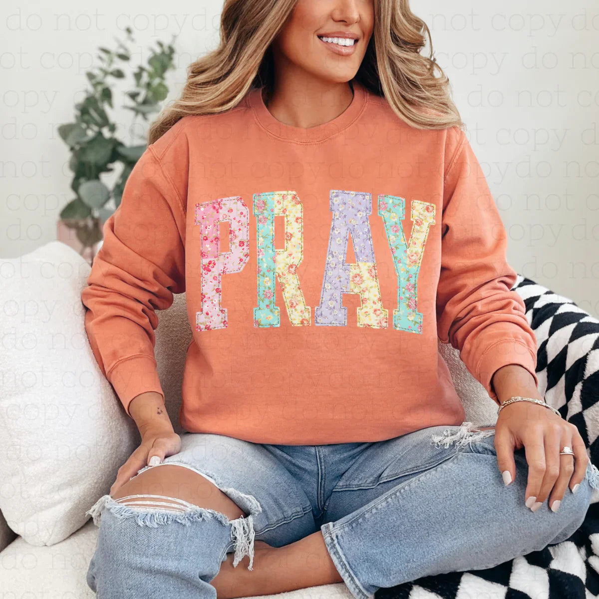 Floral Patchwork PRAY
