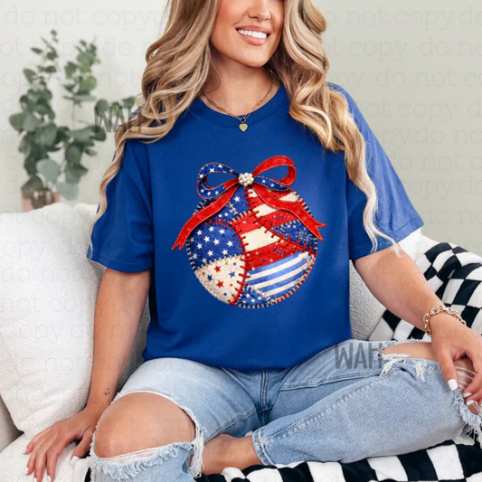 Quilted baseball