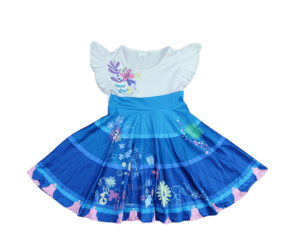 Miracle Sister Flutter Twirl Dress