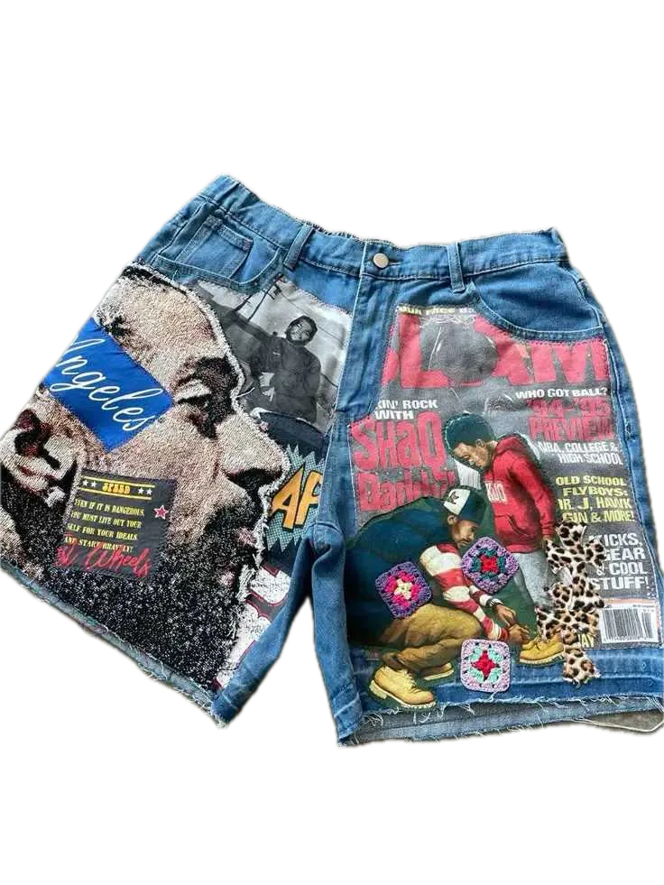 Reconstructed Canvas Shorts