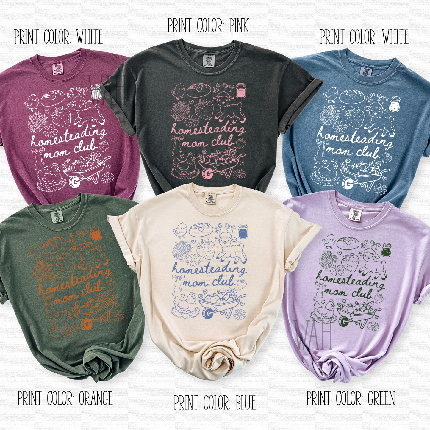 Homestead Mom Club - White