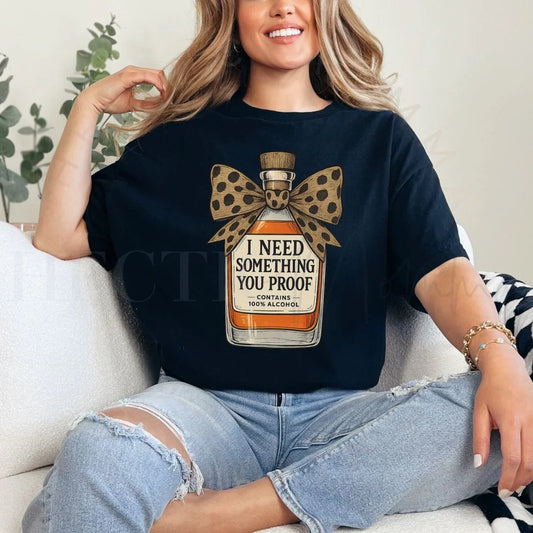 I need something you proof (leopard bow, whiskey bottle)