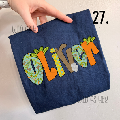 Easter Customs (29 design options!)