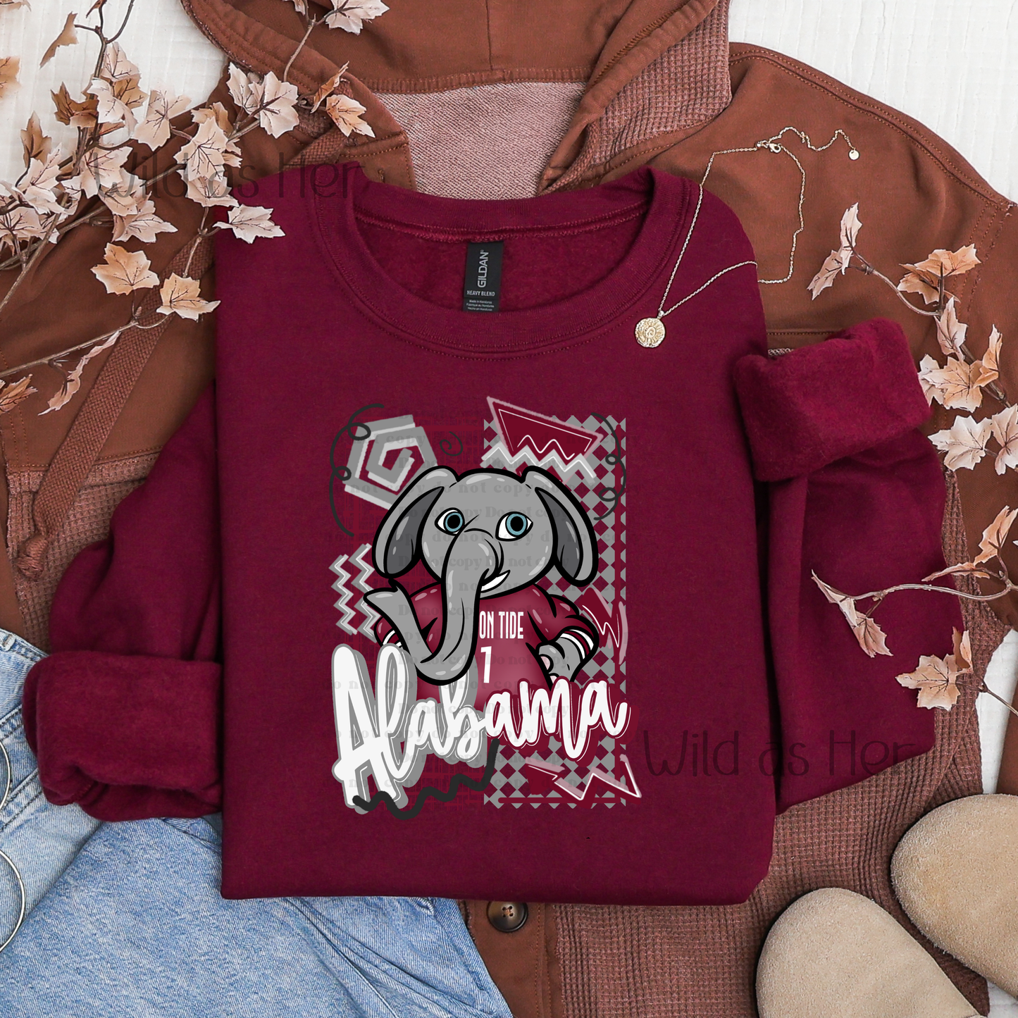 Retro mascots - Alabama