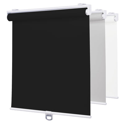Cordless Blackout Roller Shades, Thermal, 23x72 Inch