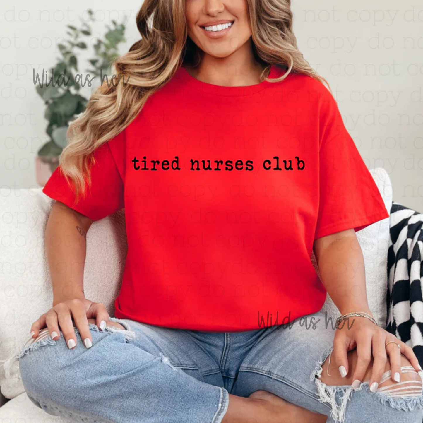 Tired nurse Club