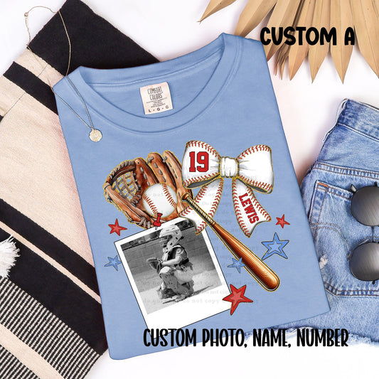 Baseball Photo Custom