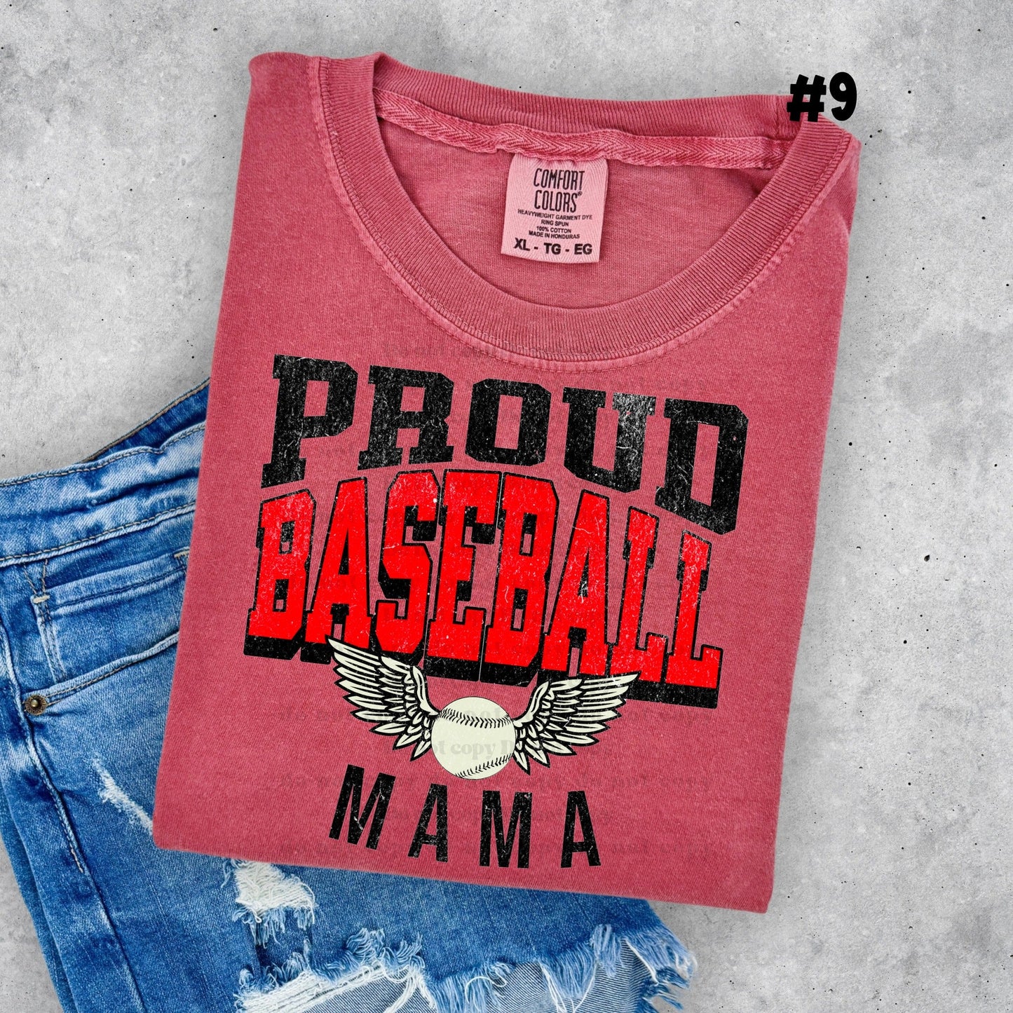 Proud baseball MAMA