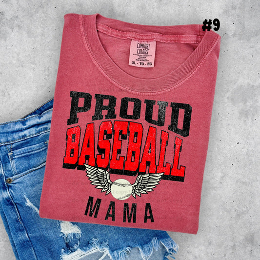 Proud baseball MAMA